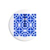 Rond gekleurd design wandklok modern Azulejo D Aanbod