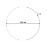 Rond gekleurd design wandklok modern Azulejo D Catalogus