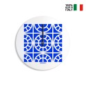 Rond gekleurd design wandklok modern Azulejo D Verkoop