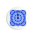 Kleurrijke moderne design ronde wandklok Azulejo A Aanbod