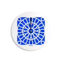 Rond wandklok met modern kleurrijk design Azulejo A Aanbod