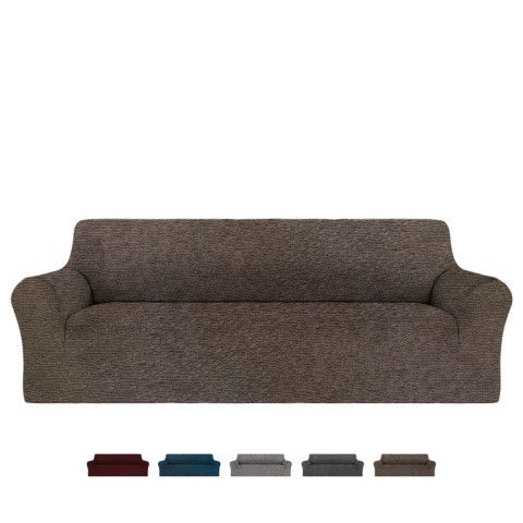 Elastische Bankhoes 3-zits met armleuningen Wish Aanbieding