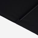 Zwarte tuin- en terraszonneluifel 3x2 met centrale paal Rios Black Karakteristieken