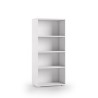Moderne designboekenkast kantoor studeerkamer woonkamer 4 vakken wit Aanbod