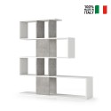 Moderne tweezijdige design roomdivider grijs wit Libkaf Verkoop