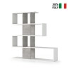 Moderne tweezijdige design roomdivider grijs wit Libkaf Verkoop