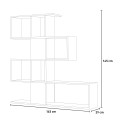 Moderne tweezijdige design roomdivider grijs wit Libkaf Kortingen