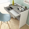 Bureau thuiswerk 80x40 met lade modern design voor thuis en kantoor Kortingen