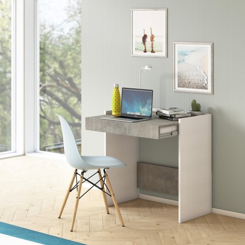 Bureau thuiswerk 80x40 met lade modern design voor thuis en kantoor Aanbieding
