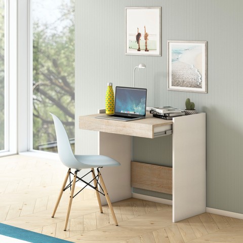 Moderne thuis- en kantoorbureau 80x40 met lade Aanbieding
