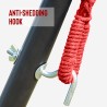 Outdoor stoffen 2 persoons hangmat met verstelbare steun 150 kg Pokhara Kortingen