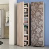 Multifunctionele kast met 7 legplanken en schoenenrek voor 16 paar schoenen Aanbieding