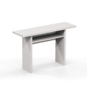 Uitschuifbare console tafel houten bureau wit 120x35-70cm Oplà Aanbod