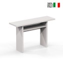 Uitschuifbare console tafel bureau wit hout 120x35-70cm Oplà Verkoop