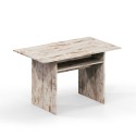 Uitschuifbare console 120x35-70cm tafel bureau vintage hout Oplà Kortingen