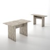 Uitschuifbare console 120x35-70cm tafel bureau vintage hout Oplà Catalogus