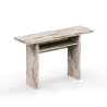 Uitschuifbare console 120x35-70cm tafel bureau vintage hout Oplà Korting
