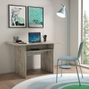 Uitschuifbare console 120x35-70cm tafel bureau vintage hout Oplà Voorraad