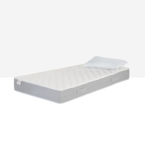 Orthopedisch eenpersoonsmatras 80x190 met Memory Foam kussen Top Soft Aanbieding