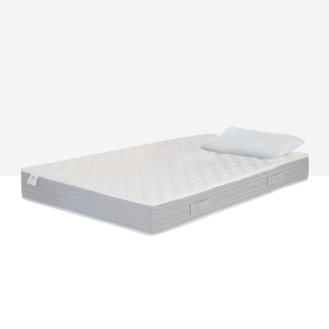 Ortopedisch eenpersoonsmatras 120x190 met memory foam kussen Top Soft M Aanbieding
