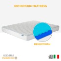 Ortopedisch tweepersoonsmatras 160x190 Memory Foam Double Comfort L Verkoop