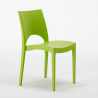 Moderne stapelbare stoelen in polypropyleen voor thuis en horeca Paris Aanbod