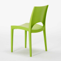 Moderne stapelbare stoelen in polypropyleen voor huis cafès en restaurants Paris