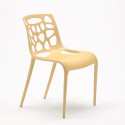 Polypropyleen stoel Gelateria met uv-bescherming en modern design 