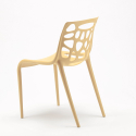 Polypropyleen stoel Gelateria met uv-bescherming en modern design 