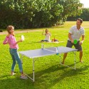 Opvouwbare tafeltennistafel Backspin met net, rackets en ballen  Aanbod