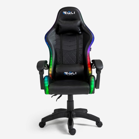 Gaming stoel LED massage ligstoel ergonomische stoel The Horde Plus