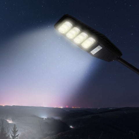 LED straatlantaarn zonne-energie met sensoren 200W zijbeugel Solis L