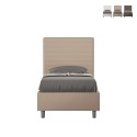 Eenpersoonsbed met opbergruimte 100x200 moderne slaapkamer Focus S2 Afmetingen