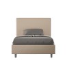 Halfhoog bed met opbergruimte 120x190 Frans stijl kunstleer Focus P Aankoop