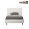 Frans bed met opbergruimte 140x200 twijfelaar kunstleer Focus F Catalogus