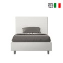 Frans bed met opbergruimte 140x200 twijfelaar kunstleer Focus F Keuze
