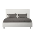 Tweepersoonsbed 160x200 met opbergruimte, modern kunstleer Focus M1 Model