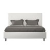 Tweepersoonsbed 160x200 met opbergruimte, modern kunstleer Focus M1 Model