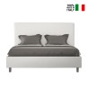 Tweepersoonsbed 160x200 met opbergruimte, modern kunstleer Focus M1 Keuze