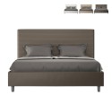 Moderne tweepersoonsbed met opbergruimte 170x210 kunstleer Focus M4 Afmetingen