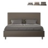 Moderne tweepersoonsbed met opbergruimte 170x210 kunstleer Focus M4 Afmetingen