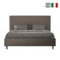 Moderne tweepersoonsbed met opbergruimte 170x210 kunstleer Focus M4 Kosten