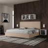 Kingsize tweepersoonsbed met opbergruimte 180x200 modern Focus K 