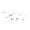 Eenpersoonsbed met opbergbox 80x190 lattenbodem modern kinderkamer Adele S 