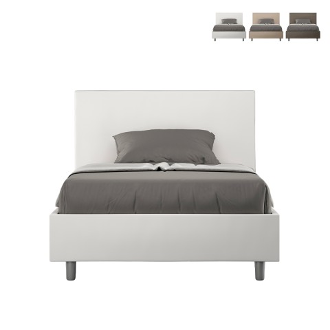 Frans twijfelaarbed met opbergruimte 120x190 kunstleer Adele P Aanbieding