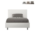 Frans twijfelaarbed met opbergruimte 120x190 kunstleer Adele P Aanbieding