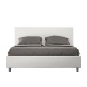 Tweepersoonsbed 160x200 met opbergruimte in moderne lederlook Adele M1 Model