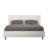 Tweepersoonsbed 160x200 met opbergruimte in moderne lederlook Adele M1 Model