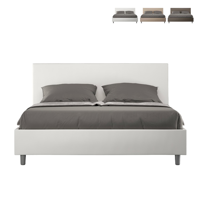 Tweepersoonsbed 160x200 met opbergruimte in moderne lederlook Adele M1 Catalogus Tweepersoonsbed 160x200 met opbergruimte in moderne lederlook Adele M1 Catalogus