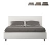 Tweepersoonsbed 160x200 met opbergruimte in moderne lederlook Adele M1 Catalogus